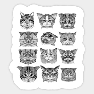 Cats Sticker